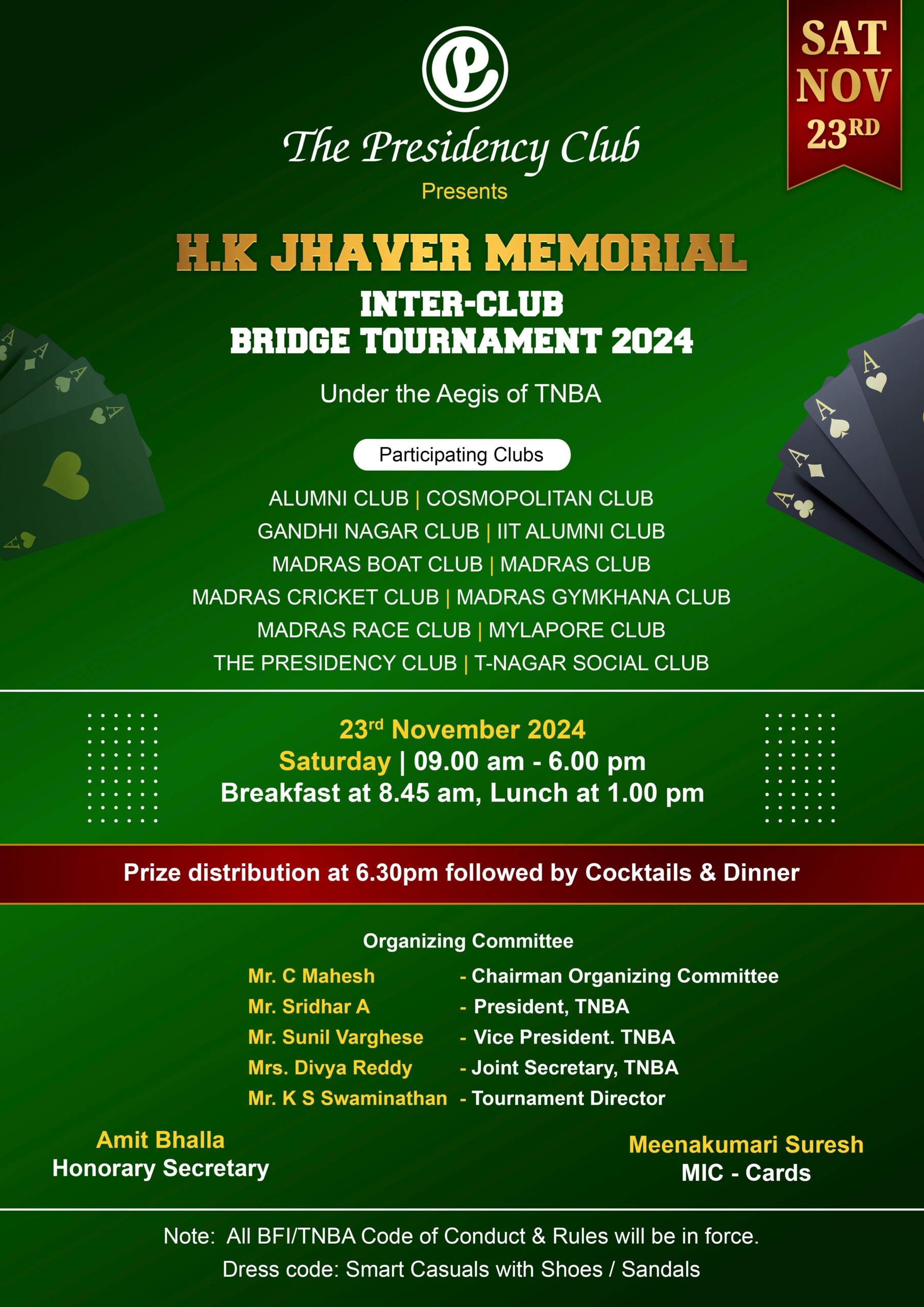 Card Tournament 001 website