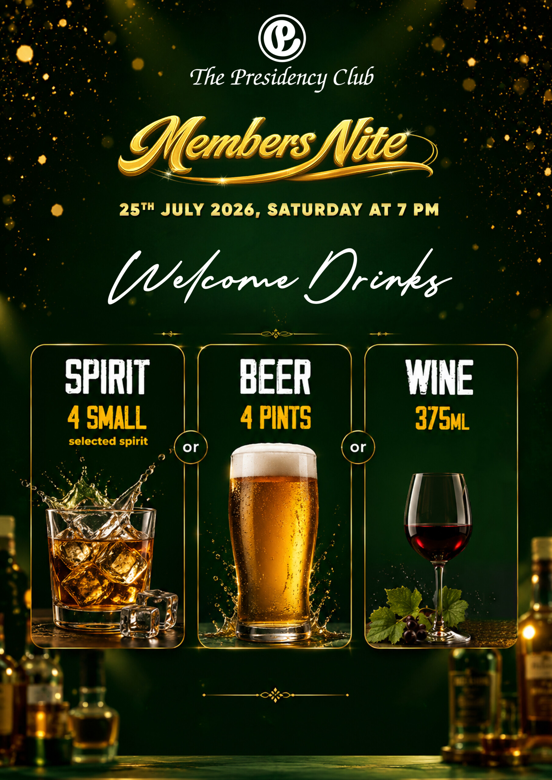 Members Nite 2026 - Welcome Drinks 4 Page