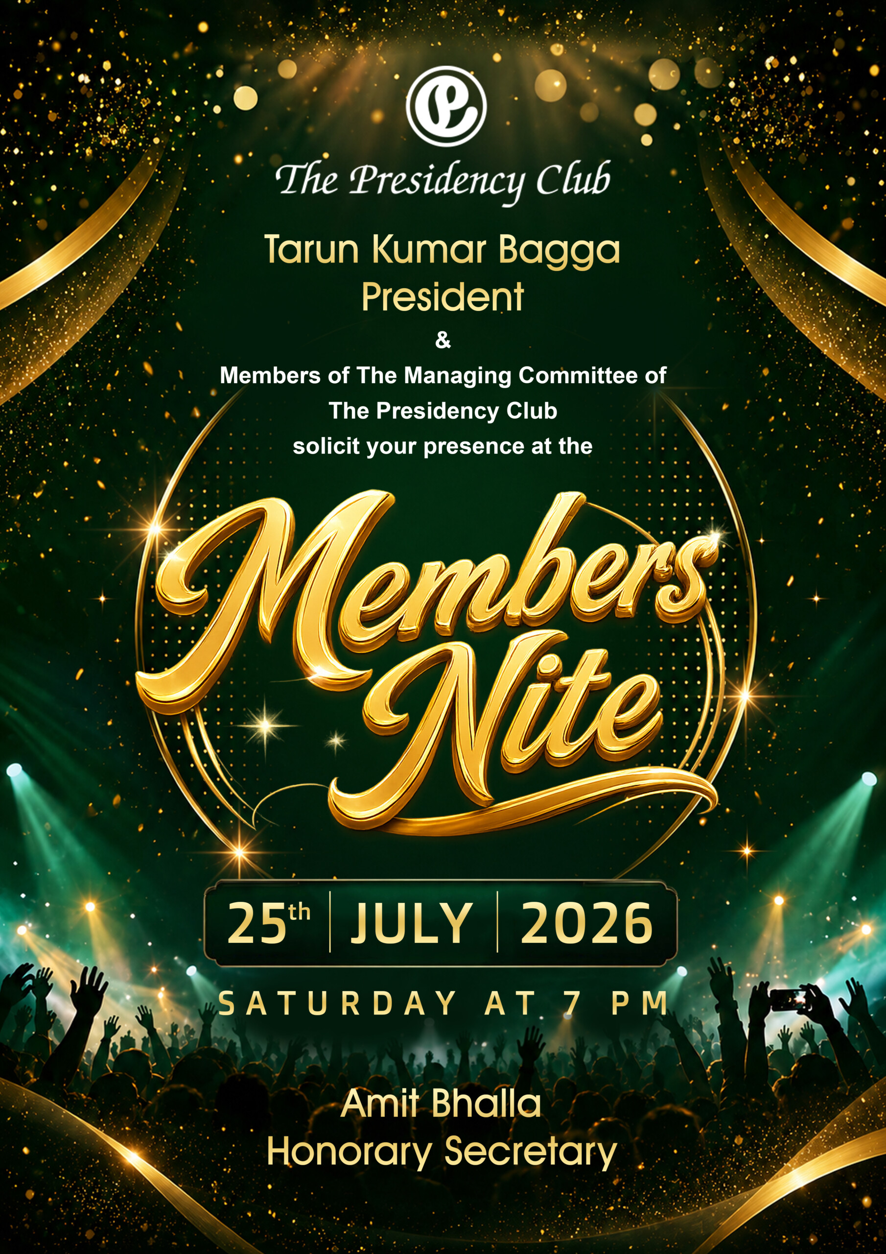 Members Nite Title 1 Page