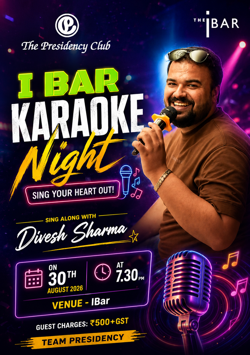 Karaoke Night 30-08-2026 01
